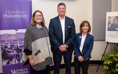 Gifts for student scholarships result in new name for business dean’s suite